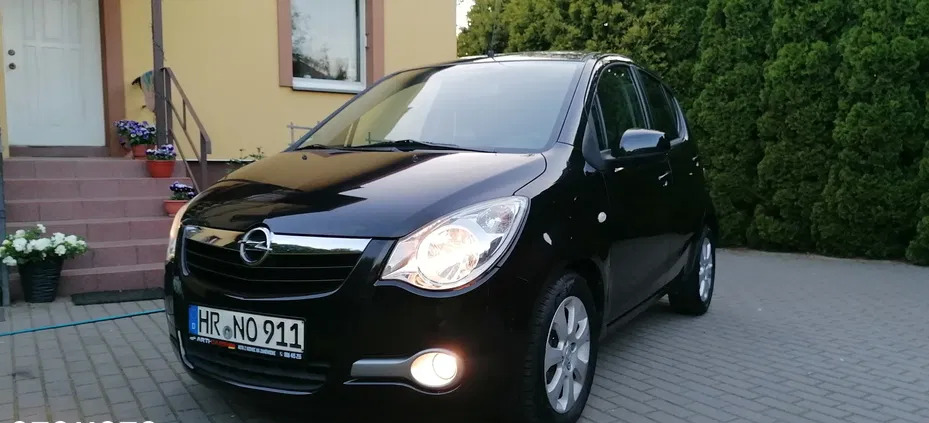 samochody osobowe Opel Agila cena 12900 przebieg: 125000, rok produkcji 2009 z Tczew